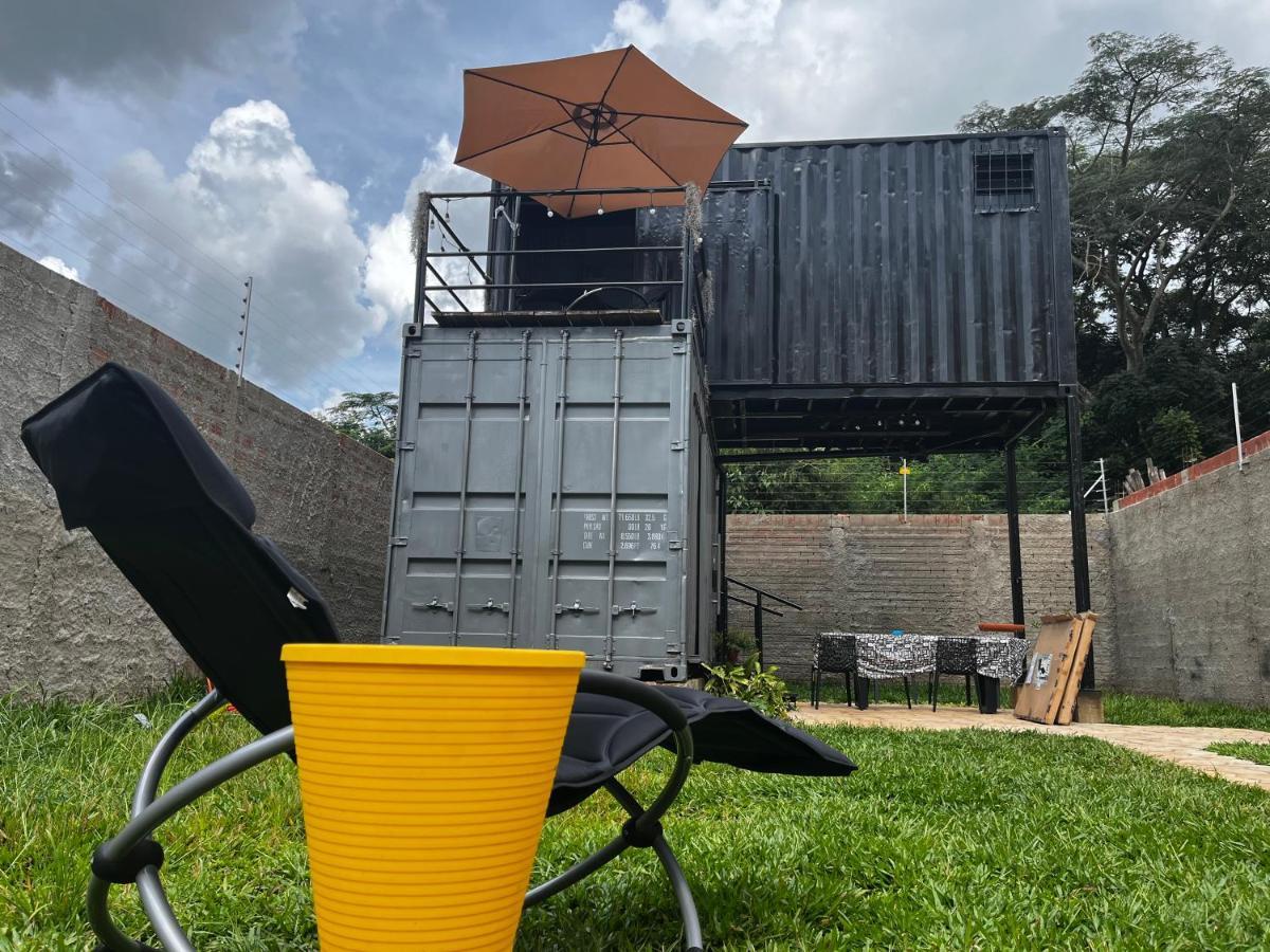 Container-Spa Quente, Projetor Cine, Lareira, Churrasqueira-20Km De Brotas Torrinha Exterior photo